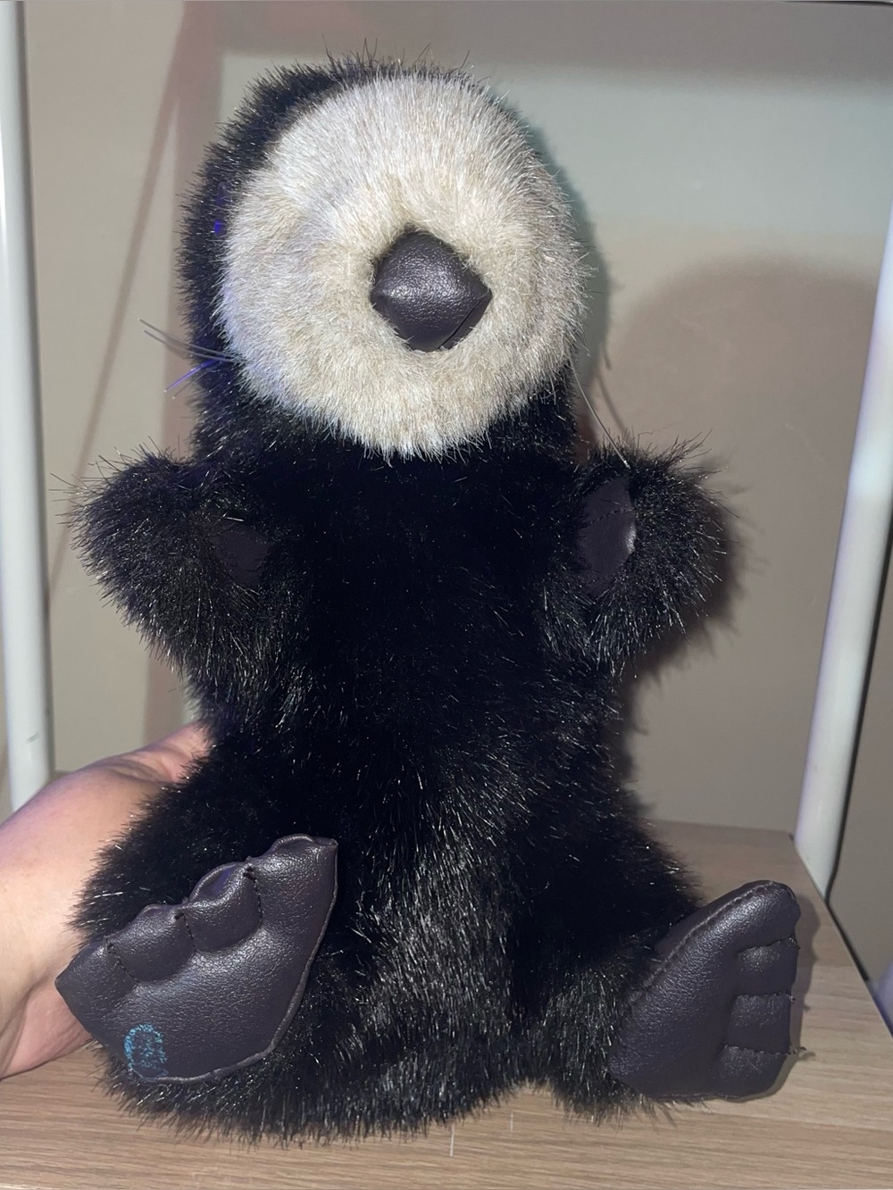 Folkmanis Sea Otter W/ Kelp Full Body 12" Hand Puppet